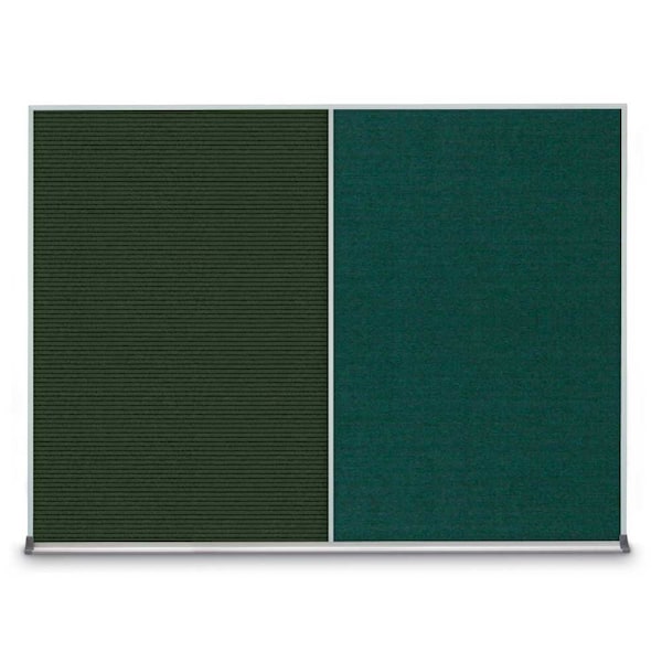 Triple Door Radius Corkboard, 72"X36", S